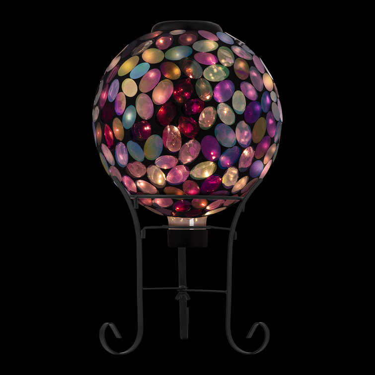 Latitude Run® Duana Mosaic Solar Gazing Ball & Reviews Wayfair Canada
